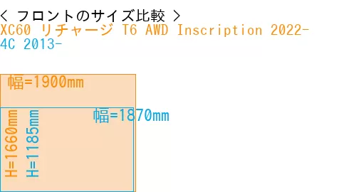 #XC60 リチャージ T6 AWD Inscription 2022- + 4C 2013-
